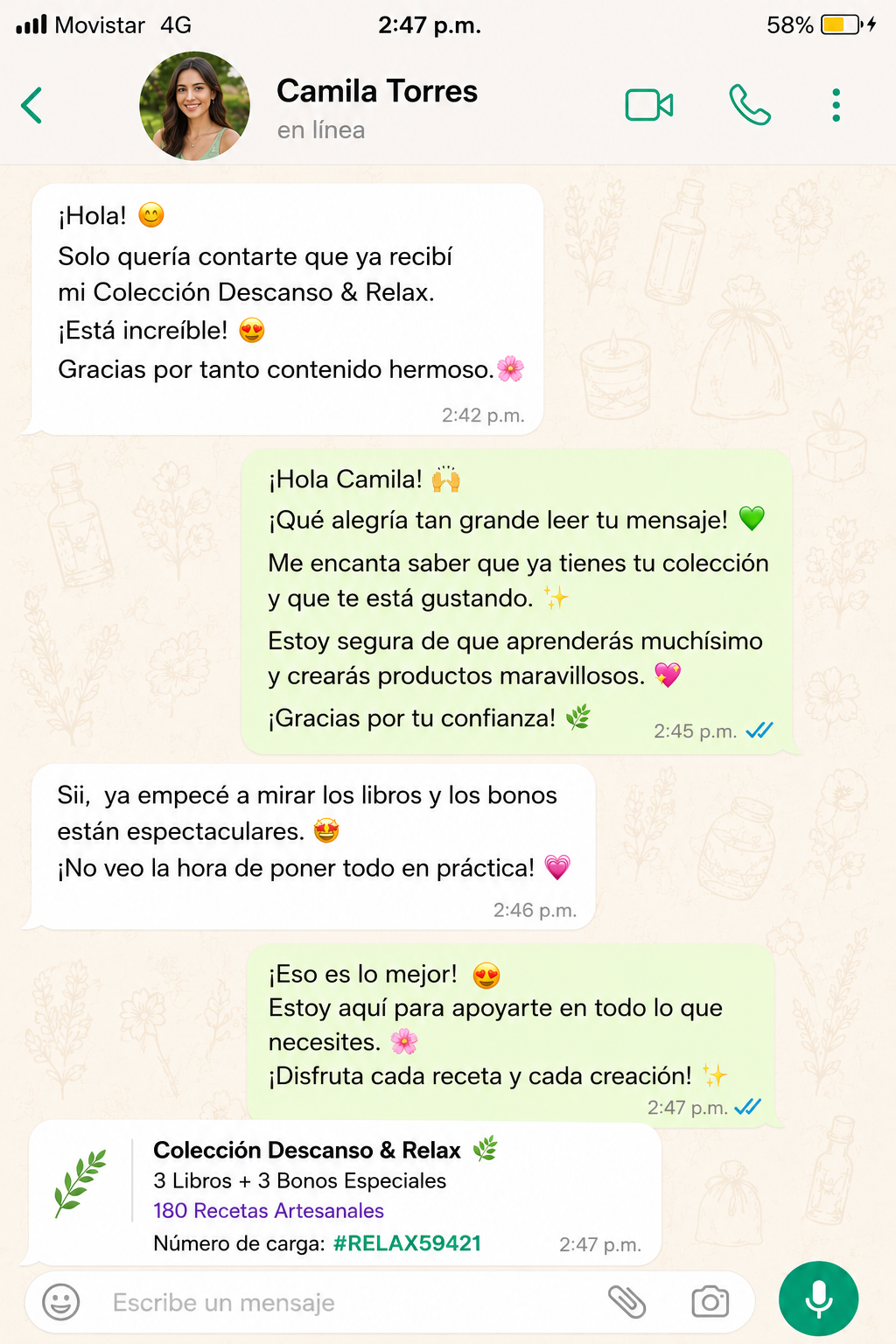 Opinión de cliente 2